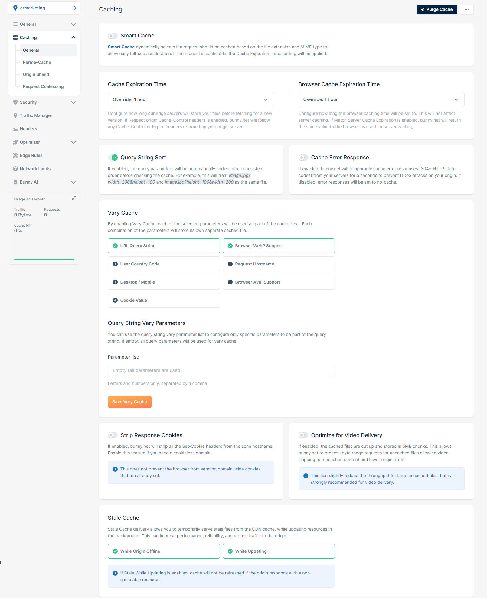 BunnyCDN Full Page Caching for WordPress: Complete Setup Guide 9 BunnyCDN edge rules configuration